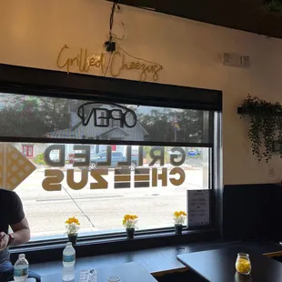 a man sitting at a table