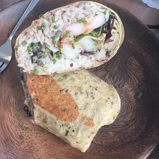Shrimp Burrito