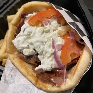 Pork Gyro Sandwich