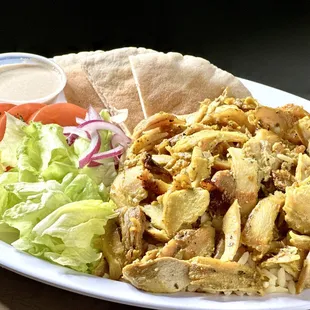 Chicken Shawarma Plate