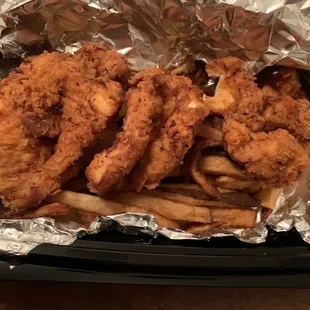 Chicken tenders &amp; fries