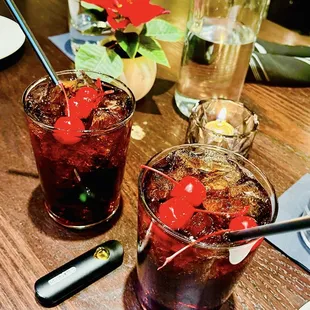 Coke Habits with extra Cherries