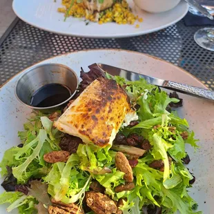 Warm Gost Cheese Salad