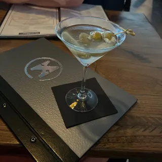 Dirty Bleu Martini