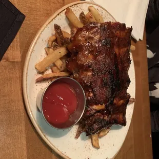 Half 1/2 Rack Grillmarx Babyback Ribs