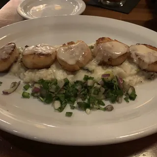 Pan Seared Scallops