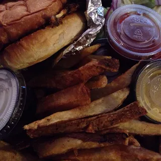 Kids Cheeseburger And Fries