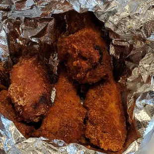 Old Bay Dry Rub Wings