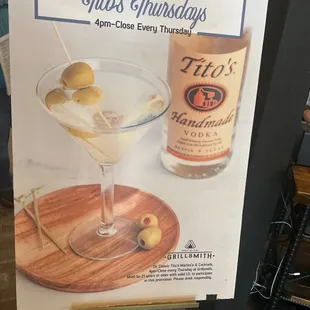 $4 Tito&apos;s Thursdays