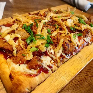 BBQ Chipotle Pork Flatbread