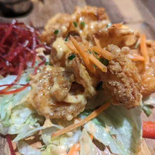 Thai shrimp appetizer