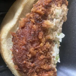 Crab and Shrimp Sandwich