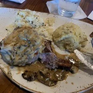 Pork Chop Marsala