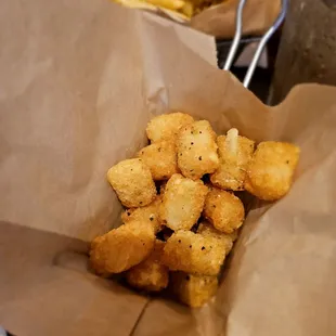 Parmasean tator tots