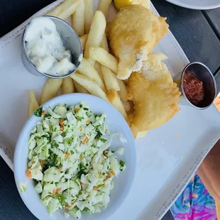 Fish &amp; Chip with french fries yummy