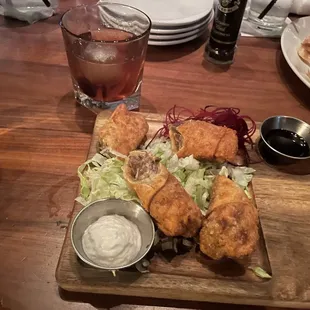 Filet Tip Egg Rolls