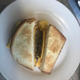 Sausage Egg N Cheese Sandwich!