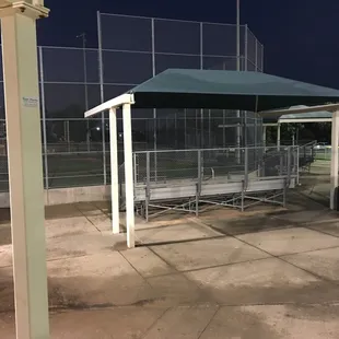 Looks like 6 different fields here for baseball alone.