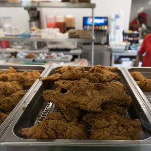 Chicken in case