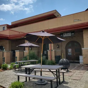 Outdoor inviting patio