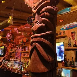 Back enterance at the kona tiki area.