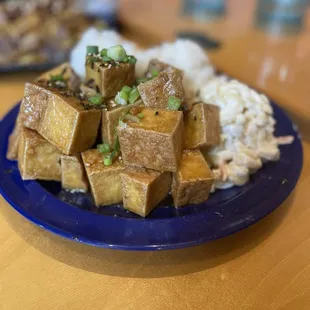 Ono Tofu Plate...from the Specials list