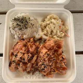Spicy Ahi Poke Plate