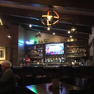 Medium size bar!  In small side room!