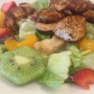 Key west salad                              Added fiesta chicken