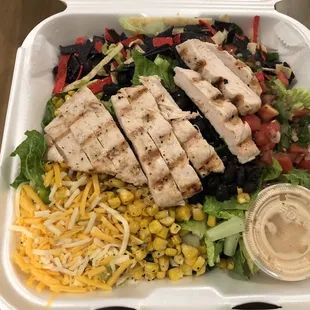 03/12/2021 - Wifey's Chicken "Charlie's" Fajita Salad (via Uber Eats) $12.50
