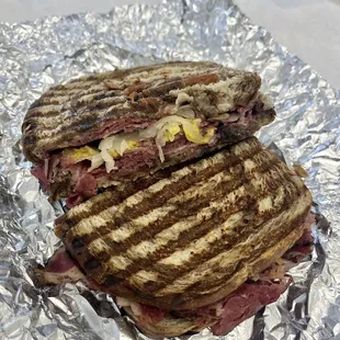 Pastrami on Marble Rye