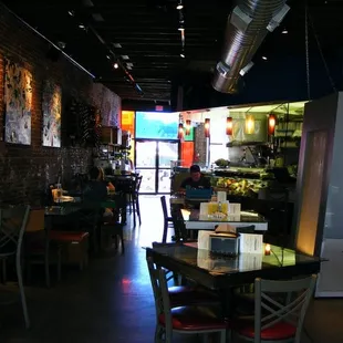 view from front of house