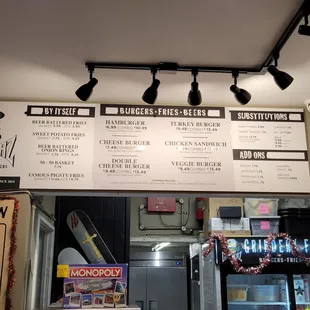 Great burgers, but prices keep going up. Prices as of 12/2023.