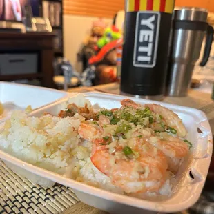 Lemon Butter Garlic shrimp