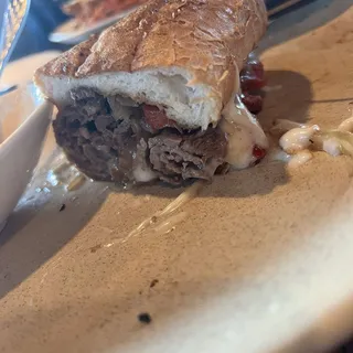 Prime Rib Cheese Steak