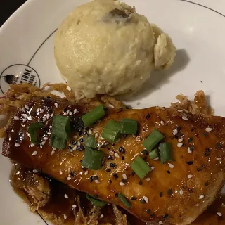 Bourbon Glazed Salmon