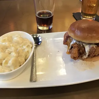 Pickle Brined Fried Chicken Sandwich