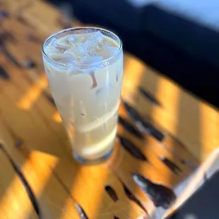 Orange creamsicle latte