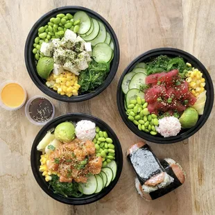 three bowls of poke poke poke poke poke poke poke poke poke poke poke poke poke poke poke poke poke