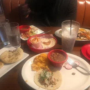 Fajita Chicken, papusa, chicken taco