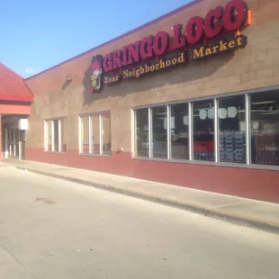 the front of a restaurant