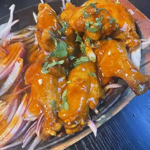 chicken wings, fried chicken wings, poultry, bbq chicken, chicken, chicken wings and fried chicken, food, bbq wings, fried chicken