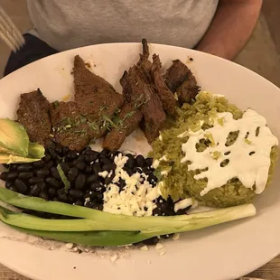 Carne Asada Plato.