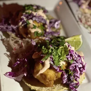 Fish tacos