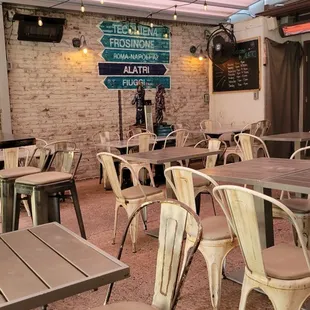 Nice and warm outdoor patio space!