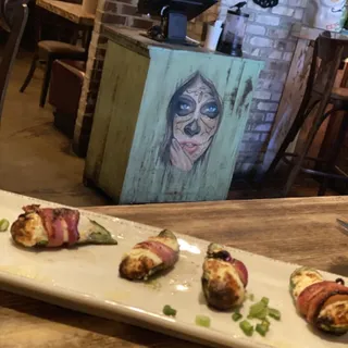Bacon Wrapped Jalapenos.