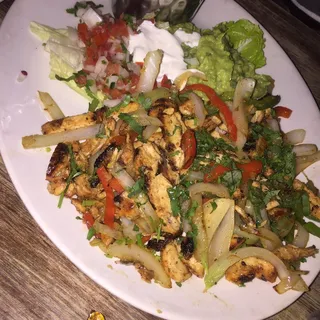 Chicken Fajitas.