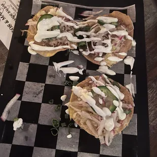 Duck nachos