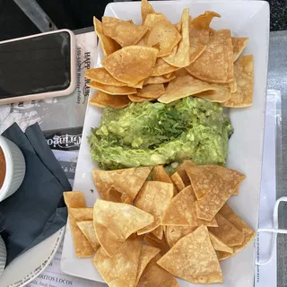 Guacamole with Chips.
