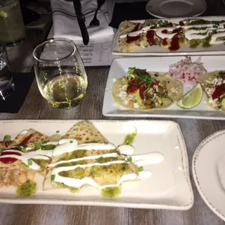 Chicken Quesadillas.